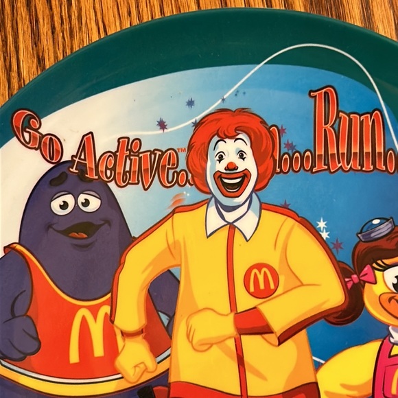 2005 McDonald’s Go Active Melamine Plates Complete Set - Picture 12 of 14
